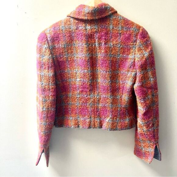 Carlisle wool/ mohair blend cropped jacket Sz 2 - Picture 4 of 6